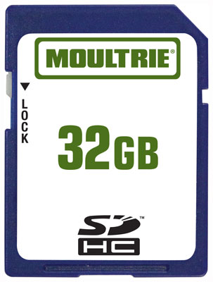Moultrie 32GB SD Memory Card for Game Spy Trail Cameras