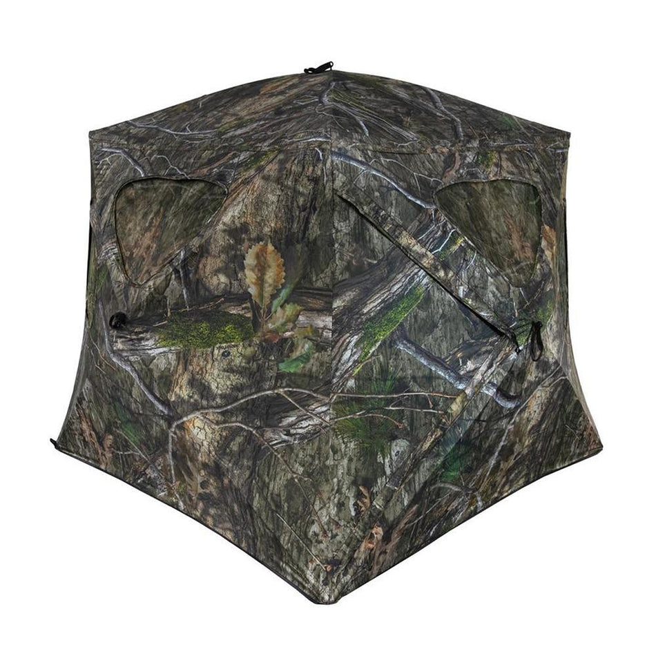 Ameristep Silent Brickhouse Extra-Large Wide-Bottom Ground Blind Mossy Oak Country DNA XL