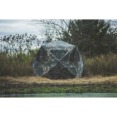 Ameristep Brickhouse Wide Bottom Extreme Hunting Blind Mossy Oak Country DNA