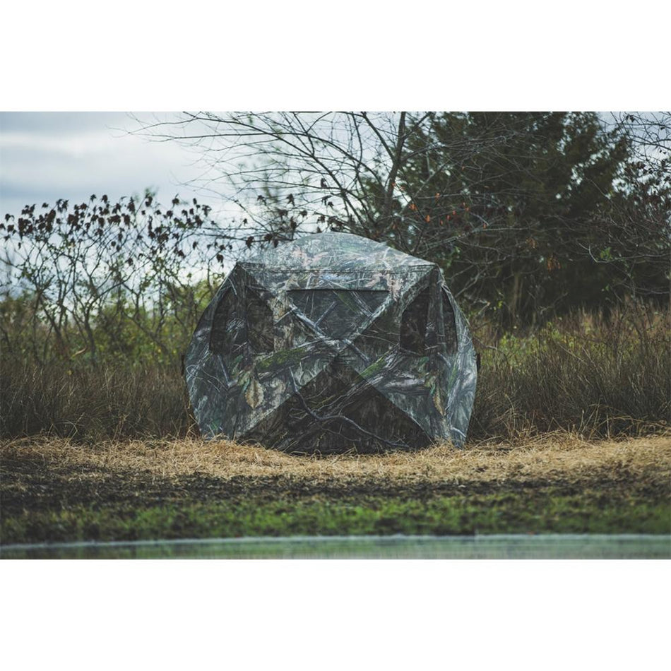 Ameristep Brickhouse Wide Bottom Extreme Hunting Blind Mossy Oak Country DNA