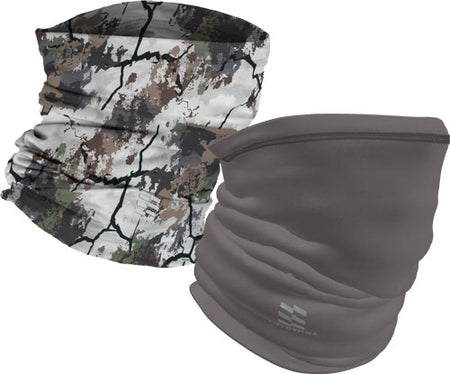 Mobile Neck Gaiter Cooling 2PK Black Camo and Morel OSFM