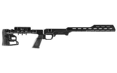 MDT LSS Gen 3 Tactical Precision Rifle Chassis Tikka T3X Short Action RH Black 114639-BLK