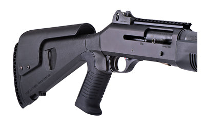 Mesa Tactical Urbino Pistol Grip Shotgun Stock with Adjustable Cheek Riser, Fits Benelli M4 12GA, Black 90040