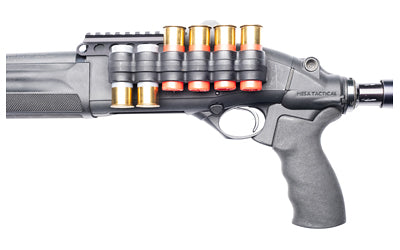 Mesa Tactical SureShell Polymer 6-Shell Carrier with Rail, Beretta 1301 12GA, Tactical, Matte Black 94320