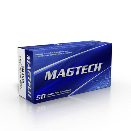 Magtech Sport Shooting .380 ACP/Auto 95 grain Full Metal Jacket ammunition