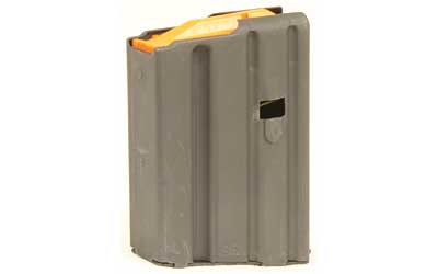 Ammunition Storage Components 5-223-SS-BM-O-ASC 5Rd 223 Rem Stainless Magazine Orange Follower