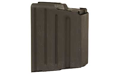 Ammunition Storage Components 5-308-SS-BM-B-ASC .308 Win 5Rd Black Stainless Magazine