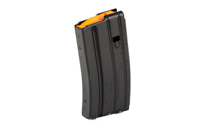 DURAMAG 20rd .223 Rem/5.56 NATO/300 Blackout AR-15 Aluminum Mag, Black with Orange Anti-Tilt Follower