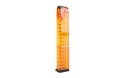 Elite Tactical Systems Group 9MM 32-Round Orange Body Magazine for Glock 17/19/26 All Generations