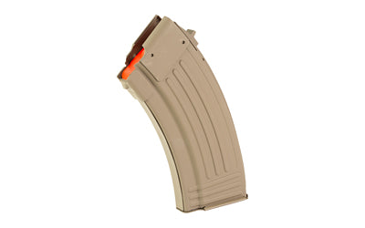 Global Ordnance AK-47 Mag 10 Rounds, 7.62X39, 20Rd Body, Flat Dark Earth Finish