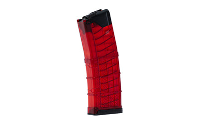Lancer L5 Advanced Warfighter 30-Round .223 Rem/5.56 NATO Magazine, AR Platform, Red Translucent
