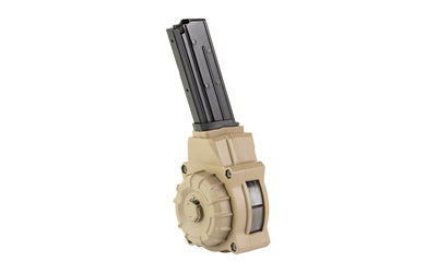 ProMag 55-Round 5.7x28mm FDE Polymer Drum Magazine for FN Five-seveN USG Pistol DRM-A76-FDE