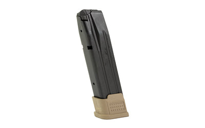 ProMag 21-Round 9mm Magazine for Sig P320, Steel Blued with Flat Dark Earth Base SIG-A20-FDE
