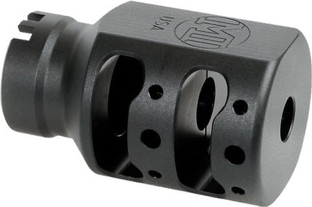 Midwest Industries Alpha Tank Muzzle Brake 24mm Black Nitride