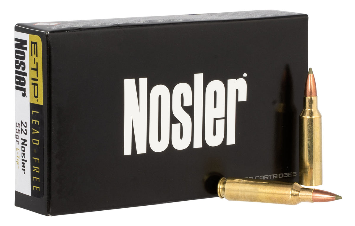 Nosler Expansion Tip .22 Nosler Lead-Free 55 Grain