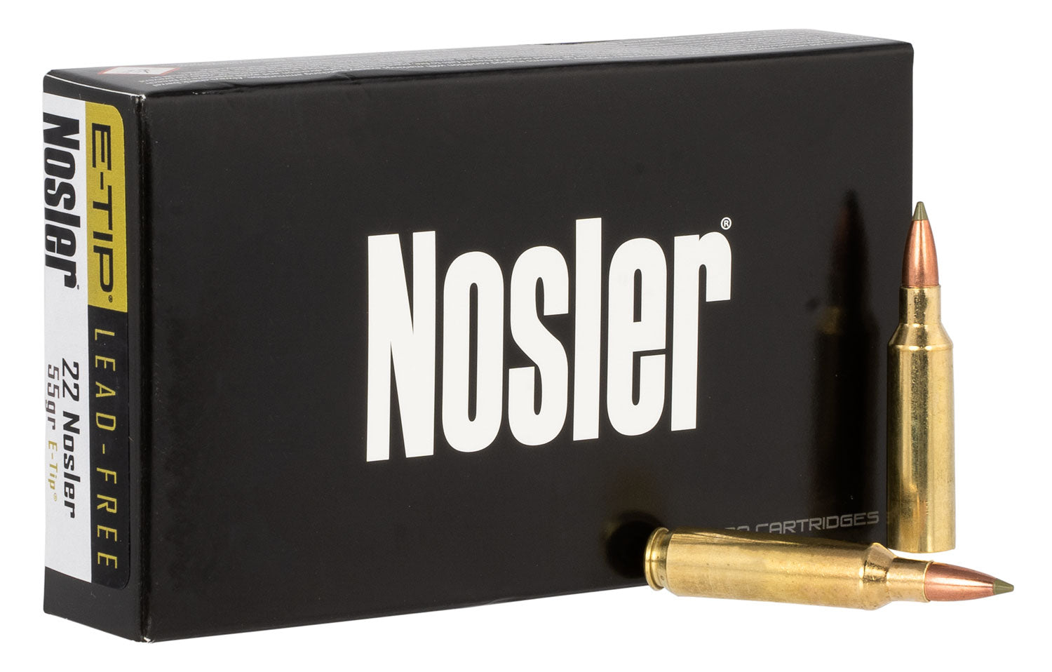 Nosler Expansion Tip .22 Nosler Lead-Free 55 Grain