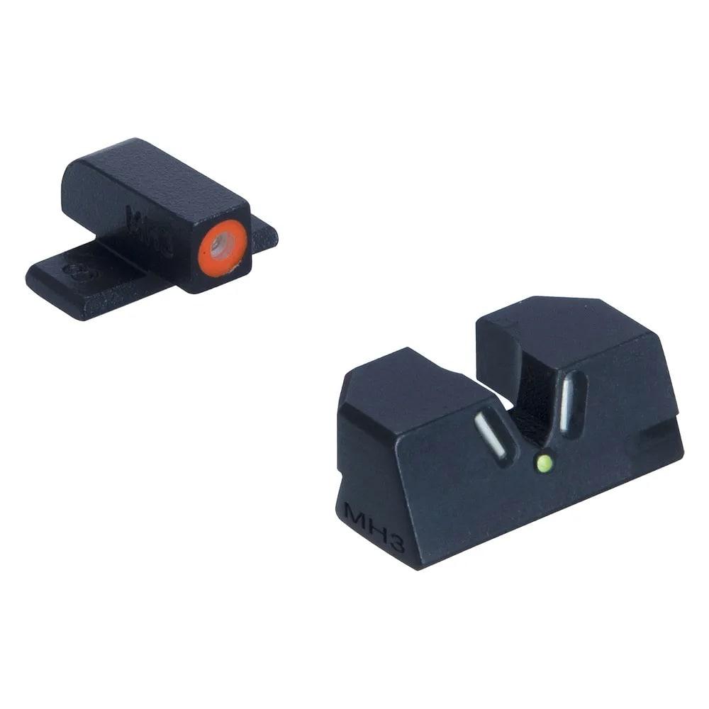 Meprolight Fixed Tritium Night Sight Set for Sig Sauer P226 – Hyper Bright, Green/Orange