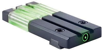 Green Fiber-Tritium Bullseye Rear Sight Compatible with S&W M&P