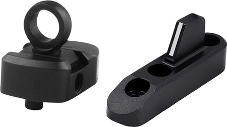 XS Sights Lever Rail Ghost Ring Front/Rear Sight Set for Marlin 336 Round BBL