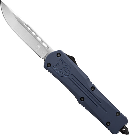 CobraTec Medium FS3 OTF NYPD Blue Drop Point D2 Steel 3" Knife