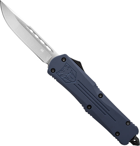 CobraTec Medium FS3 OTF NYPD Blue Drop Point D2 Steel 3" Knife