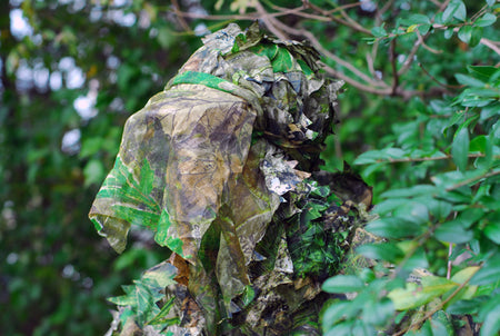 Titan Leafy 3D Face Mask in Mossy Oak Obsession NWTF Pattern