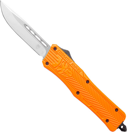 CobRaTec CTK1 OTF Medium Orange 3" Drop Point Steel Knife