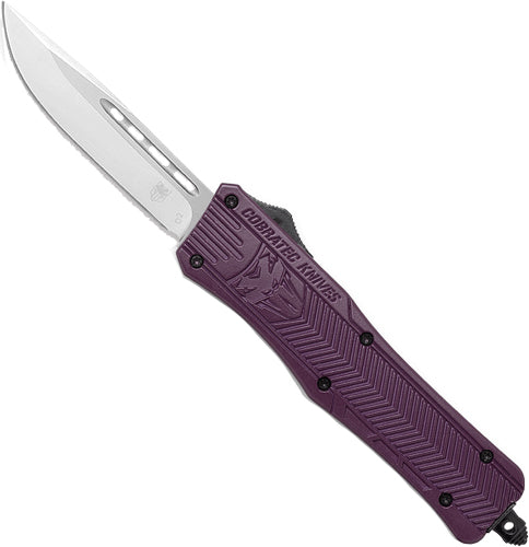 CobRaTec CTK1 OTF Medium Plum 3" Drop Point Steel Knife