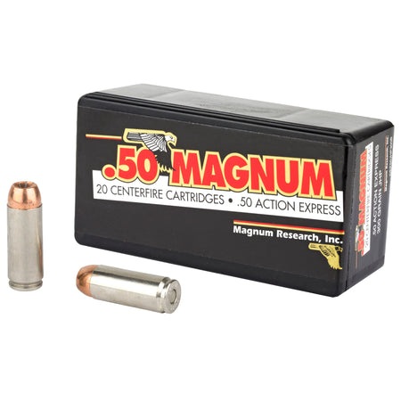 Magnum Research Blount Jacketed Hollow Point 300 Grain .50 AE 1516 FPS IN 6" BBL