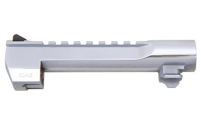 Magnum Research 6" .50 AE Barrel, Polished Chrome Finish with Picatinny Rail for Desert Eagle MK XIX BAR506PC