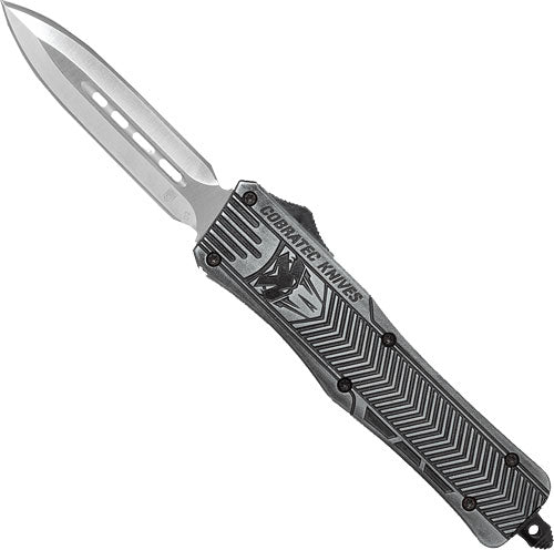 CobRaTec CTK1 OTF Medium Stonewash 3" Plain Edge Dagger Knife