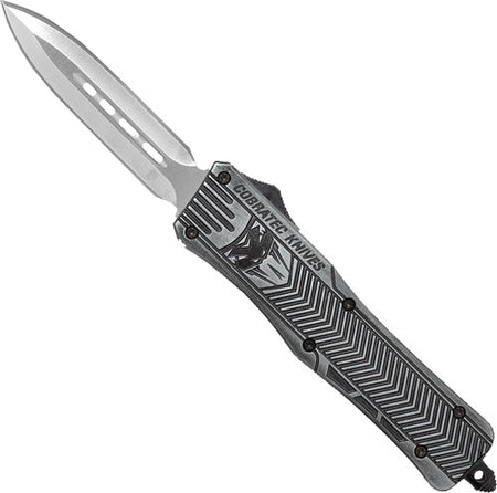 CobRaTec CTK1 OTF Medium Stonewash 3" Plain Edge Dagger Knife