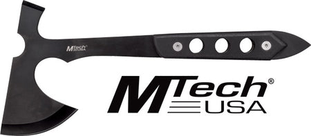 MTech 10" Tomahawk 5" Black Blade with G10 Handle and Sheath
