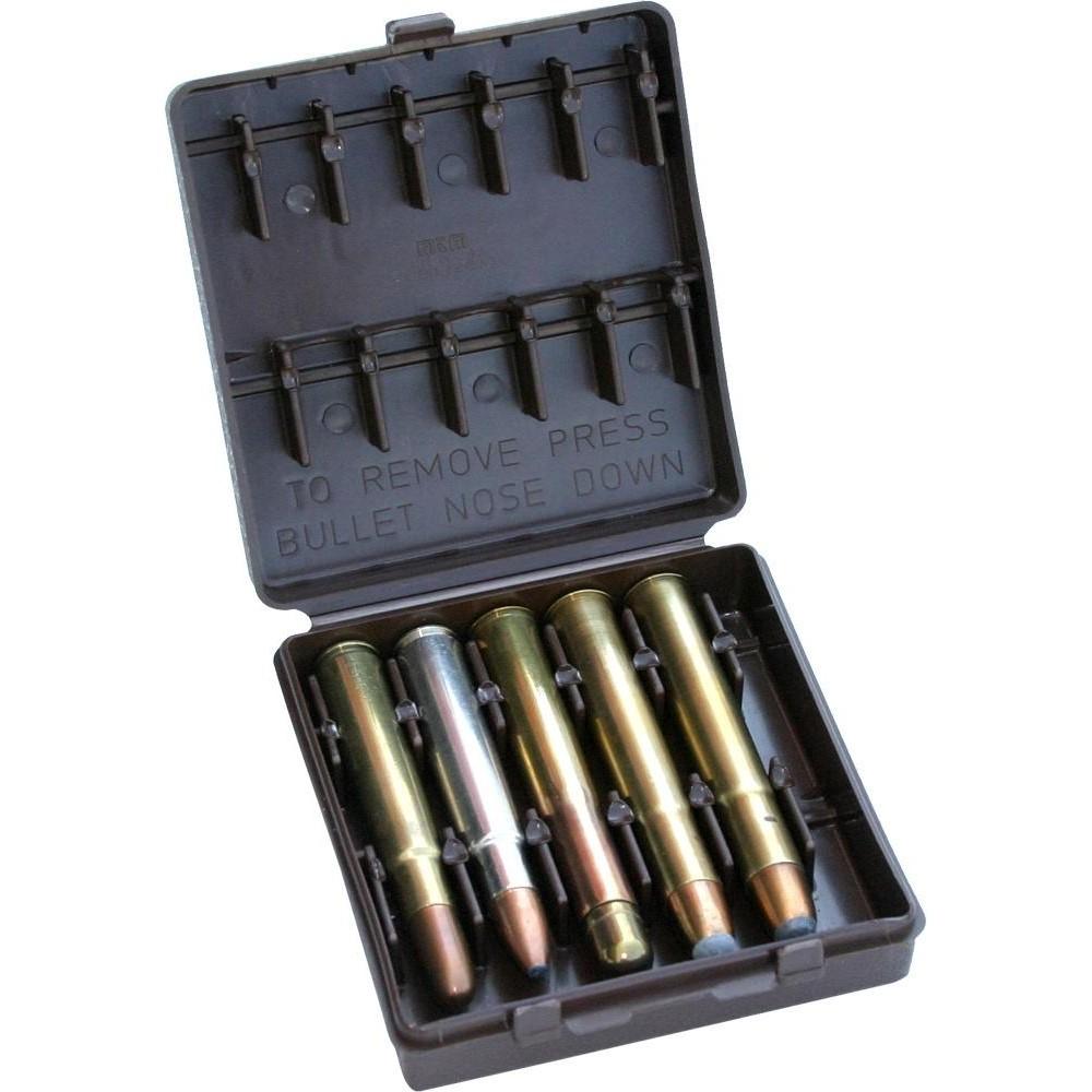 MTM African Big Game Ammo Wallet 10 Round Carrier Brown 378 Wby-500 Nitro Express