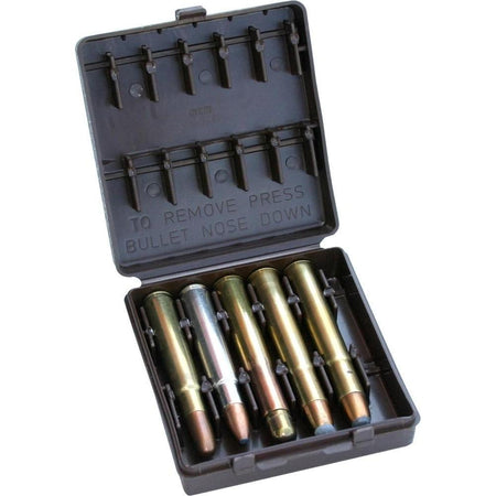 MTM African Big Game Ammo Wallet 10 Round Carrier Brown 378 Wby-500 Nitro Express