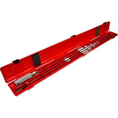 MTM Red Gun Cleaning Rod Case with Foam Padding