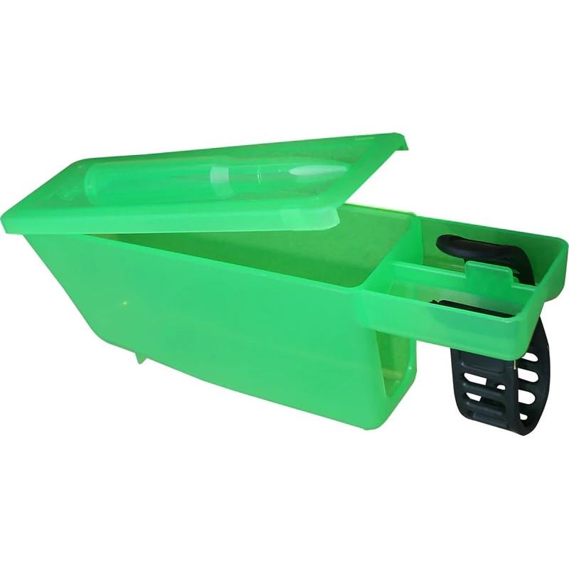 MTM Gun Cleaning Patch Catcher Trap Clear Green Compact