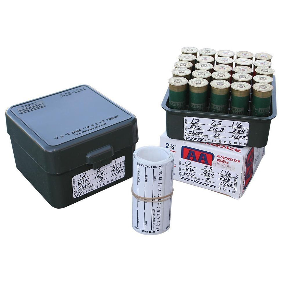 MTM Pre-Printed Shotshell Load Labels Pack of 50