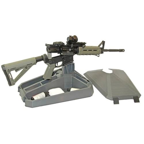 MTM ArmAR Rifle Cleaning Stand for AR-15 / DPMS / AR-10 Grey