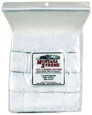 Montana X-Treme 2-1/4 Inch Square Flannel Gun Cleaning Patches 100 ct