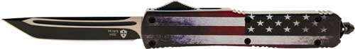 Templar Knife Slim OTF 3.1" Tanto Full US Flag Edition