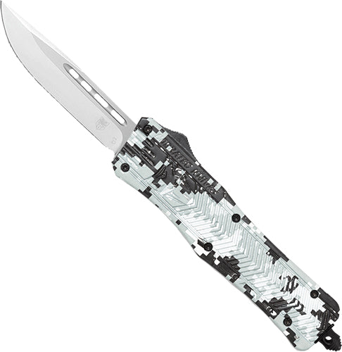 CobRaTec CTK1 OTF Medium Winter Digi Camo 3" Drop Point Steel Knife