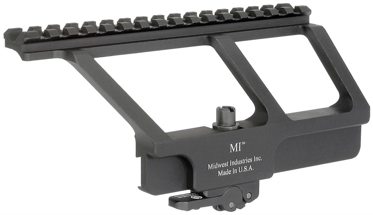 Midwest MI AK-47/AK-74 Picatinny Side Rail Optic Mount Yugo Pattern
