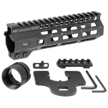 Midwest Industries 7" M-LOK Free Float Combat Rail Handguard Black