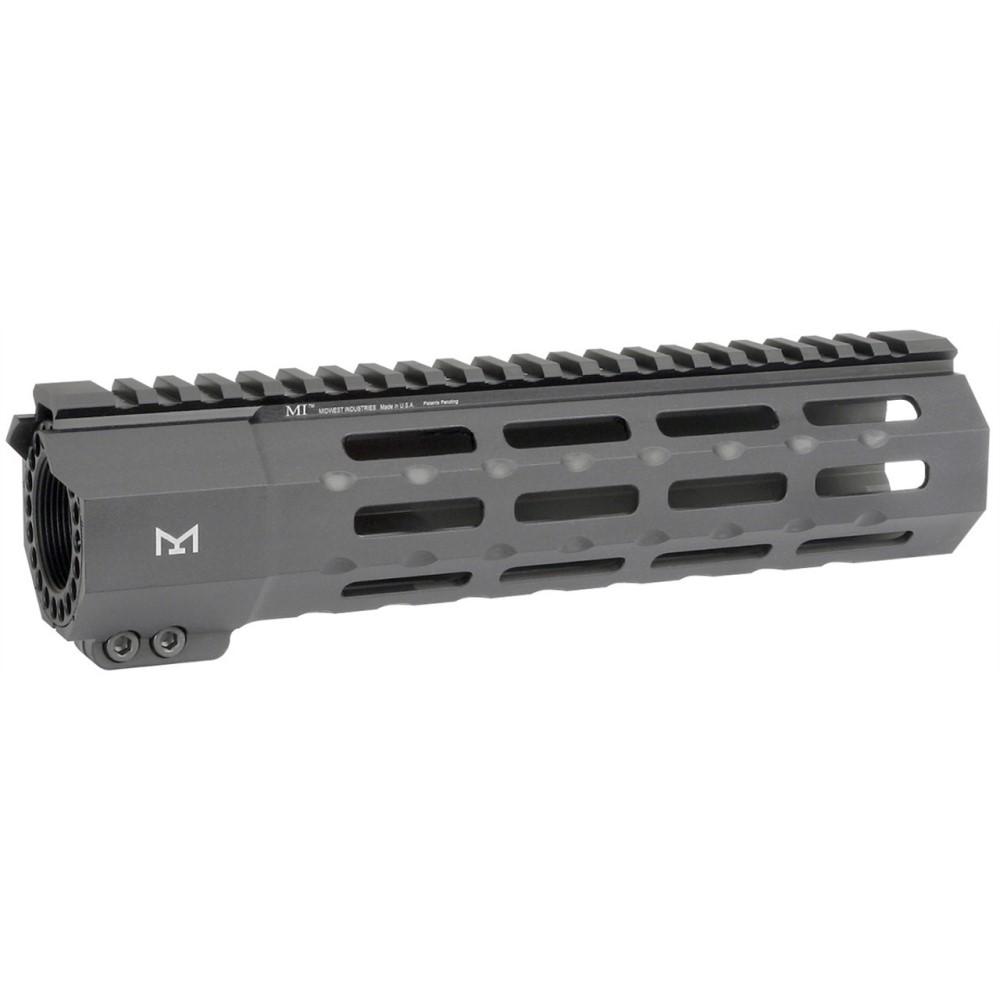 Midwest Industries 9.25" Suppressor Series 1-Piece Free Float M-LOK Handguard Black