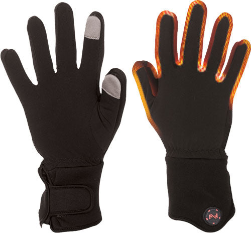 Mobile Warming Unisex Electric Heated Glove Liner Black Large