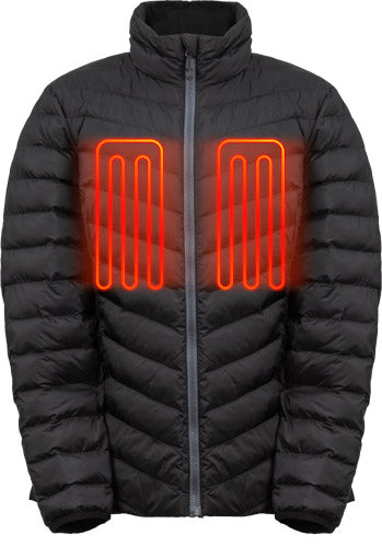 Mobile Warming Xtera Women's Backcountry Jacket Heated Black Large