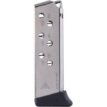 Mec-Gar .32 ACP Walther PPK Nickel Finish HT Magazine 7/rd
