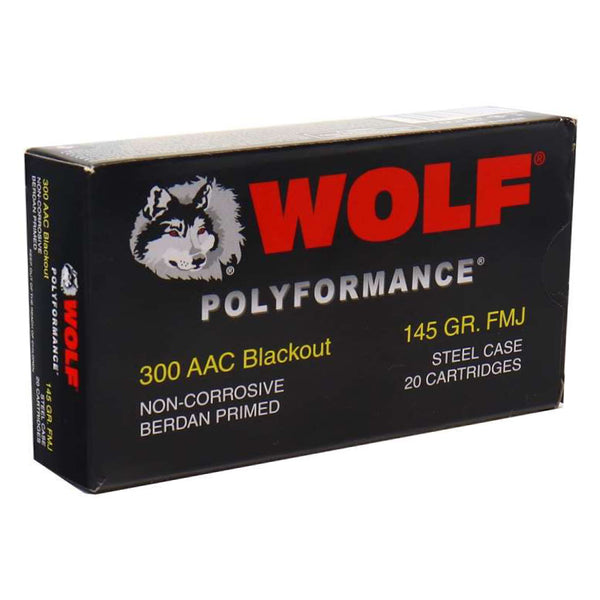 Wolf  300 Blackout 145gr Full Metal Jacket(FMJ)