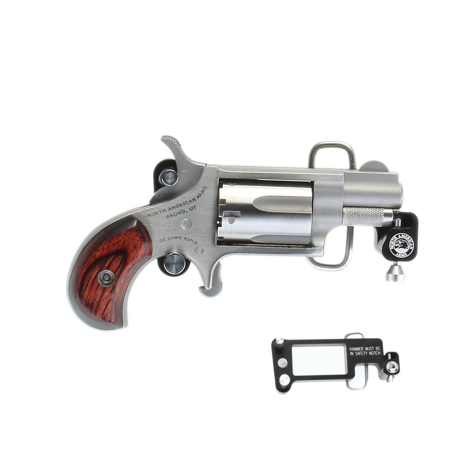 MINI 22MAG 1-1/8" SS BUCKLE NAA-22MS-BBS